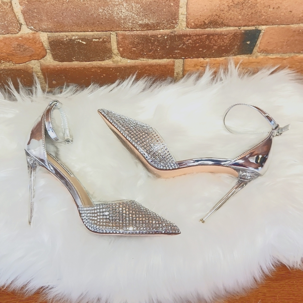 Steve Madden Crystal Embellished Heels